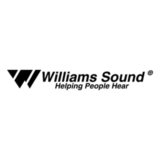 Williams Sound Logo Black and White
