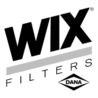 Wix Filters Logo Black and White