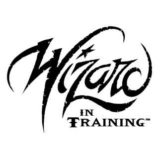 Wizard in Training Logo Black and White