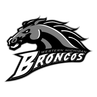 WMU Broncos Logo Black and White (1)