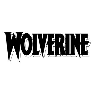 Wolverine Logo Black and White