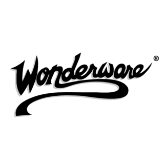 Wonderware Logo Black and White