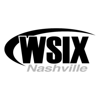 WSIX Nashville Logo Black and White