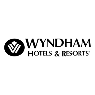 Wyndham Hotels & Resorts Logo Black and White