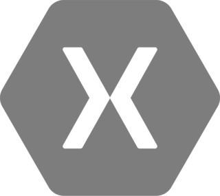 Xamarin Logo Black and White