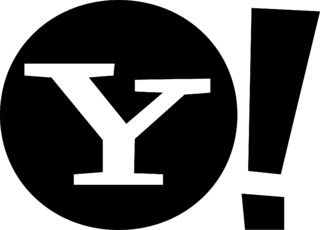 Yahoo! Icon Logo Black and White