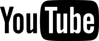 YouTube Logo Black and White