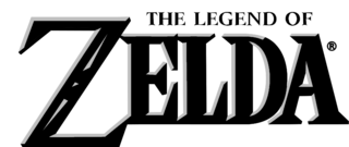 Zelda Logo Black and White