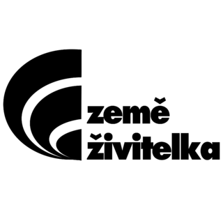 Zeme Zivitelka Logo Black and White