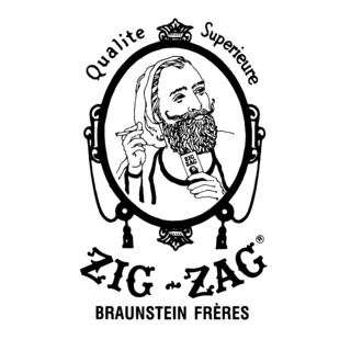 Zig Zag Logo Black and White