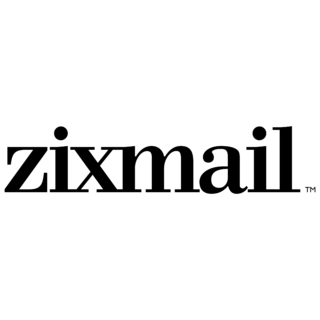 ZixMail Logo Black and White