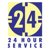 24 Hour Service Logo