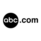 ABC com Logo Black and White