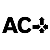 AC Service Logo Black and White