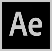 After Effects CC Logo Black and White