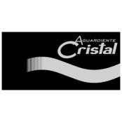 Aguardiente Cristal Logo Black and White