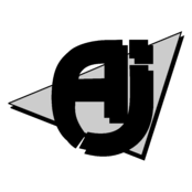 AJ Logo Black and White