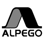 Alpego Logo Black and White