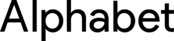 Alphabet Logo Black and White