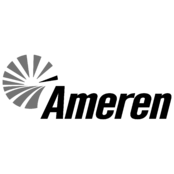 Ameren Logo Black and White
