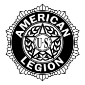 American Legion Logo Black and White (1)