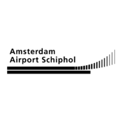Amsterdam Airport Schiphol Logo Black and White