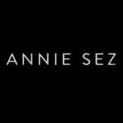 Annie Sez Logo Black and White