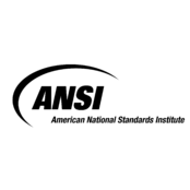 ANSI Logo Black and White
