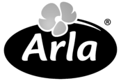 Arla Logo Black and White