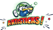 Artisticks! Golf Logo