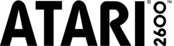 Atari 2600 Logo Black and White
