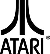 ATARI Logo Black and White