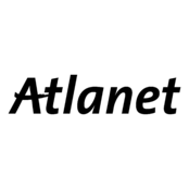 Atlanet Logo Black and White