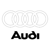 Audi Logo Black and White (6)