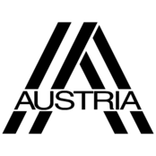 Austria Quality Logo Black and White