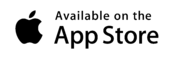 Available on the App Store Logo Black and White