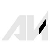 AVI Logo Black and White
