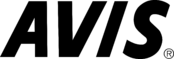 Avis Logo Black and White