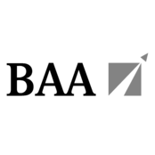 BAA Logo Black and White