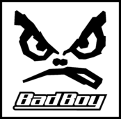 BAD BOY Logo Black and White