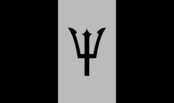 Barbados Logo Black and White