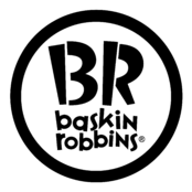Baskin Robbins Logo Black and White