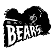 Baylor Bears Logo Black and White