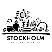 Beauty On Water Logo Black and White