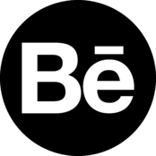 Behance Logo Black and White (2)