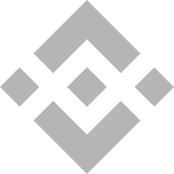 Binance Coin Logo Black and White
