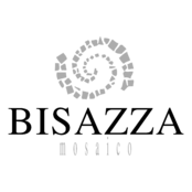 Bisazza Mosaico Logo Black and White