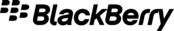 Blackberry Logo Black and White