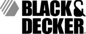 Black+Decker Logo Black and White