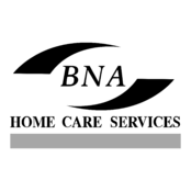BNA Home Care Service Logo Black and White